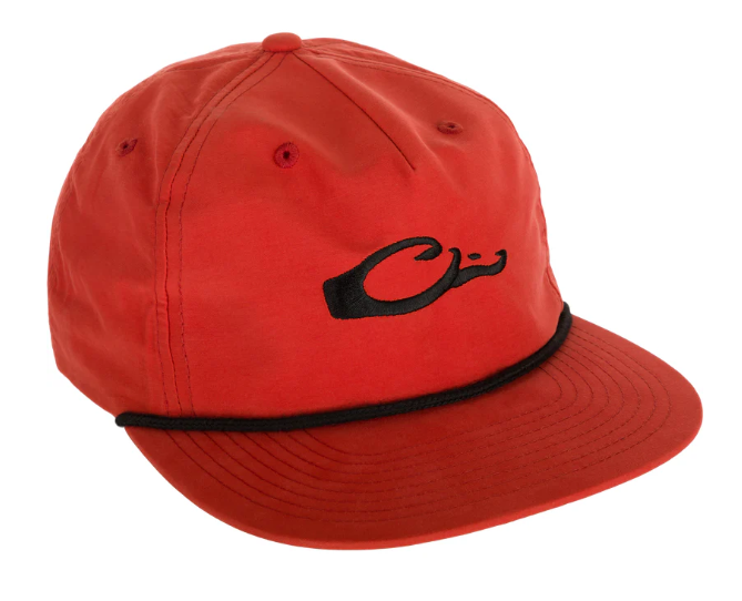Drake Logo Rope Hat- Dark Orange/Black