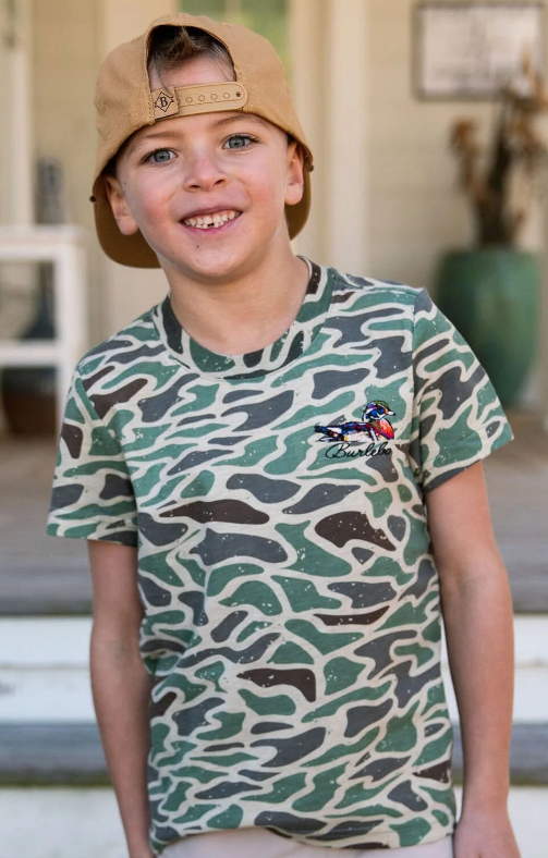 Youth Retro Tee - Duck On Water