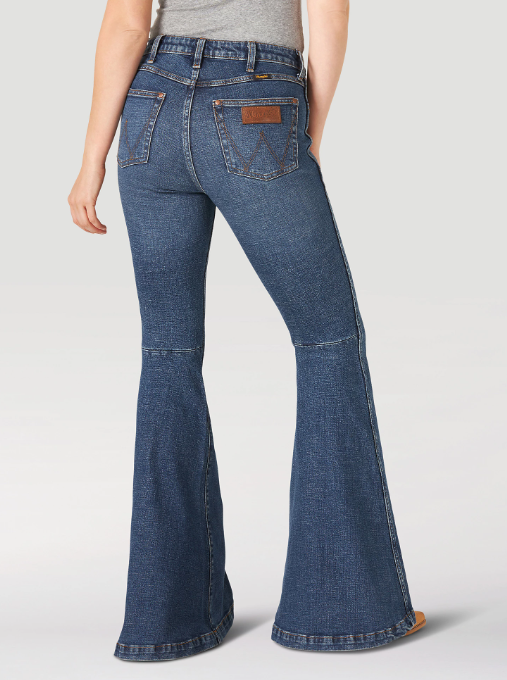 The Wrangler Retro® Premium Jean High Rise Trumpet Flare - Paige