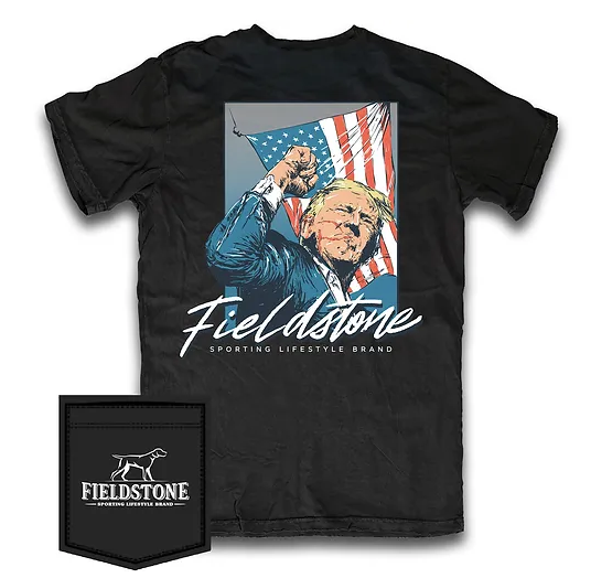 Trump Fight Tee - Black