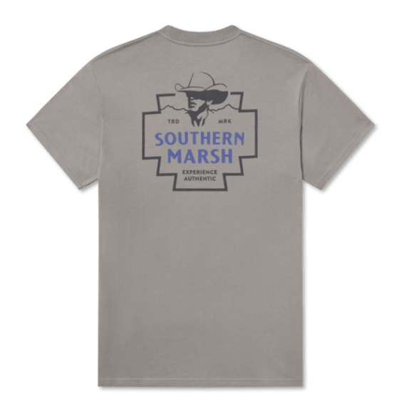 Cowboy Badge Tee - Dark Gray