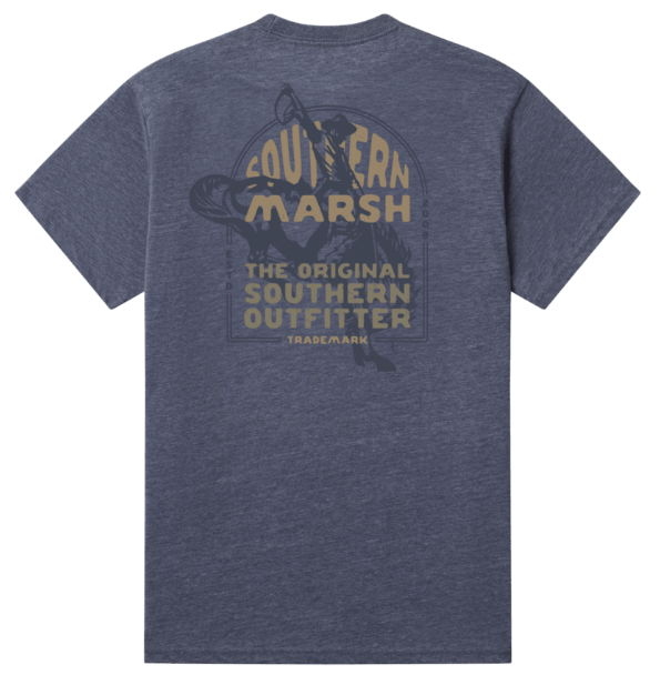 SEAWASH™ Tee - Rodeo Rider - Washed Navy
