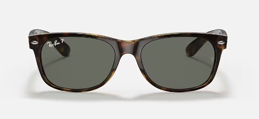 New Wayfarer Classic Tortoise w/ G-15 Green Polarized Lense