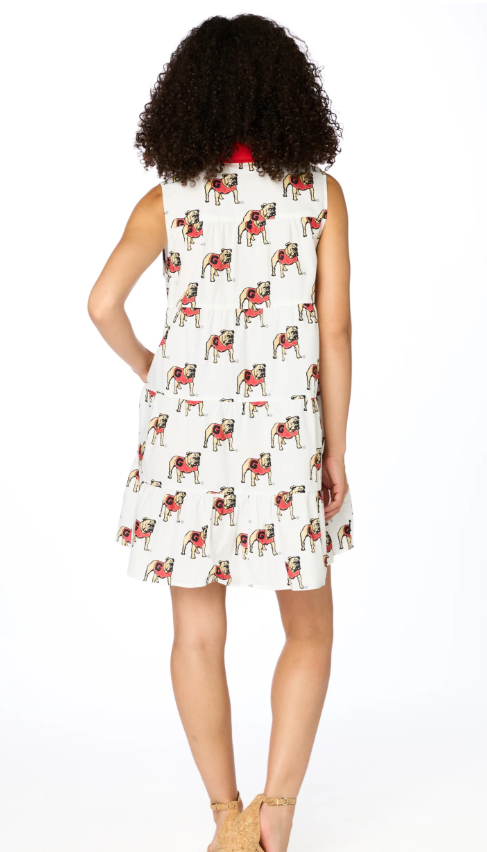 The Georgia Bulldogs Poplin Tank Dress