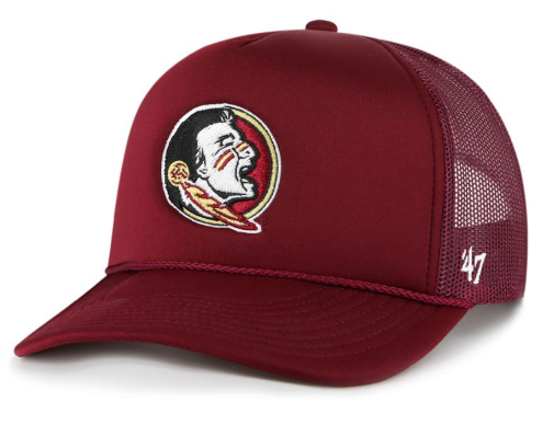 Florida State Foam Front Trucker - Garnet