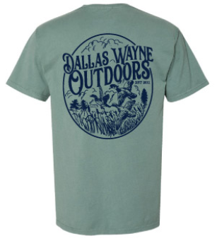 Vintage Duck Tee - Cypress Green