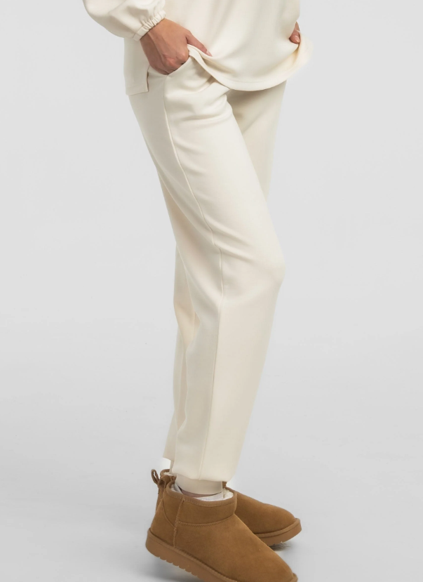AstroKnit Bella Joggers - Off White