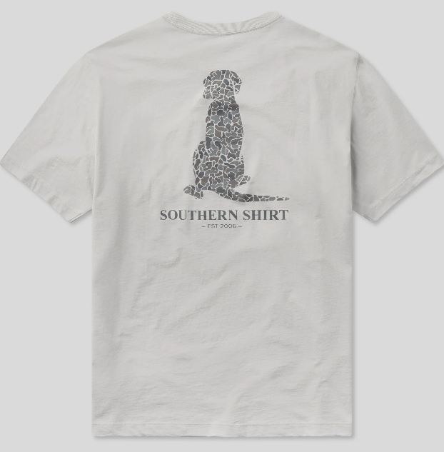 Here Boy Camo Tee - Oyster