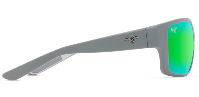 Mangroves Polarized - Matte Dark with Light Grey interior w/ MAUIGreen®