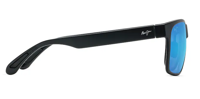 Red Sands Matte Black w/ Blue Hawaii Lenses