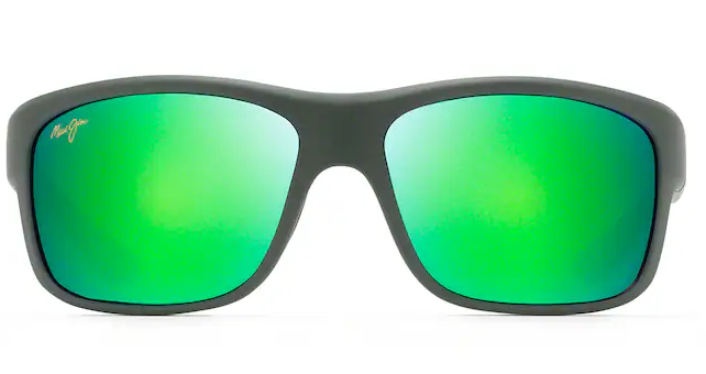 Southern Cross Soft Matte Khaki with Brown and Black w/ MAUIGreen® Lenses