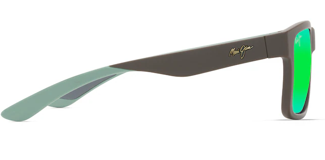 The Flats Polarized - Matte Black/Blue w/ Blue Hawaii
