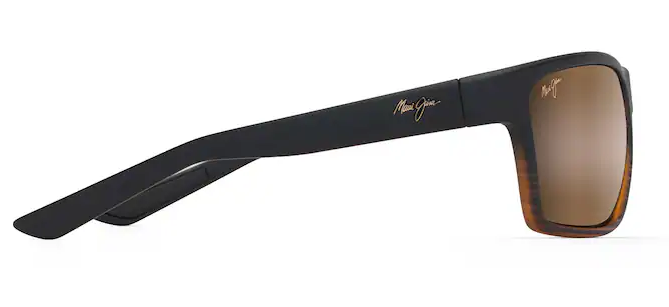 Alenuihaha Polarized - Dark Brown Stripe w/ HCL® Bronze