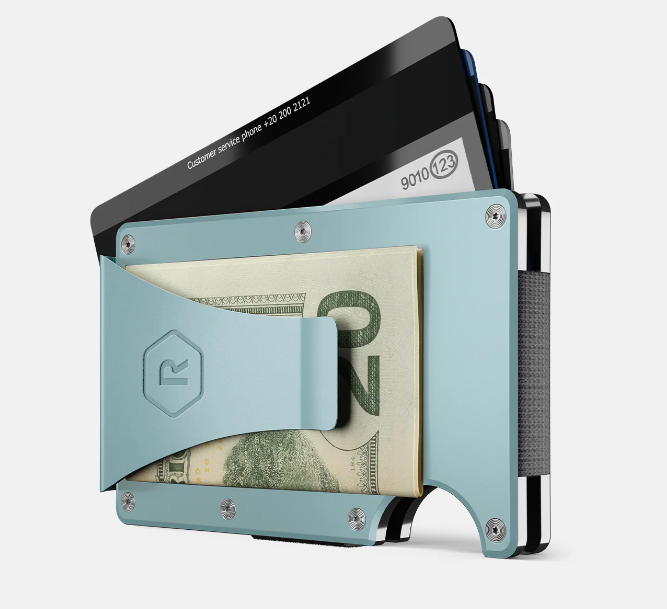 Aluminum - Sea Glass - Money Clip