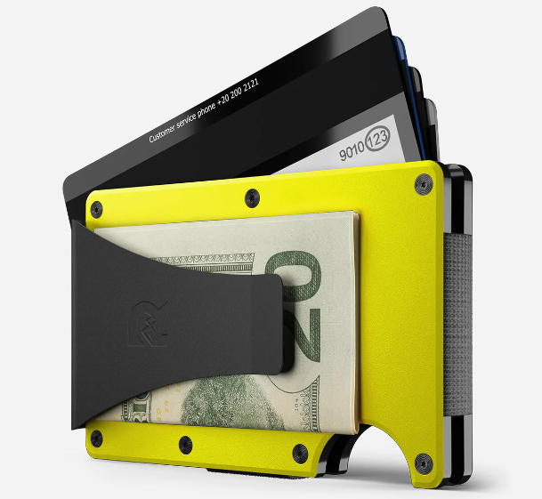 Aluminum - Hyper Lime - Money Clip