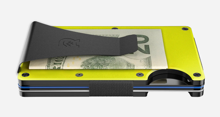 Aluminum - Hyper Lime - Money Clip
