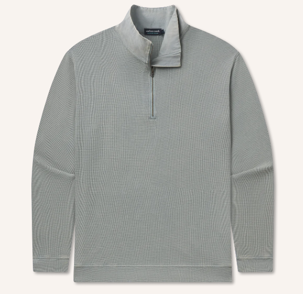 Copperton Waffle Vintage Pullover - Burnt Sage