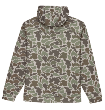 Nor'easter Pullover Hoodie - Dark Green Mallard Camo