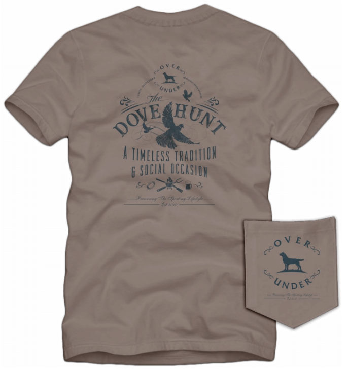 Dove Hunt Tee - Driftwood