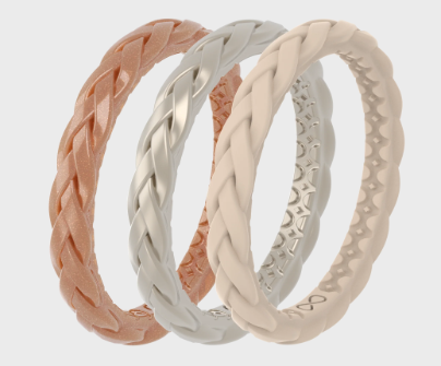 Stackable Rings - Air Mirage