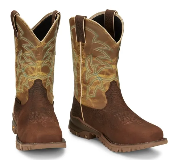 Roustabout Water Buffalo Square Steel Toe Work Boot