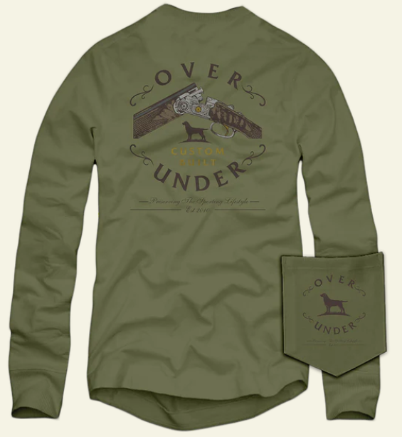 Long Sleeve Custom Built - Moss