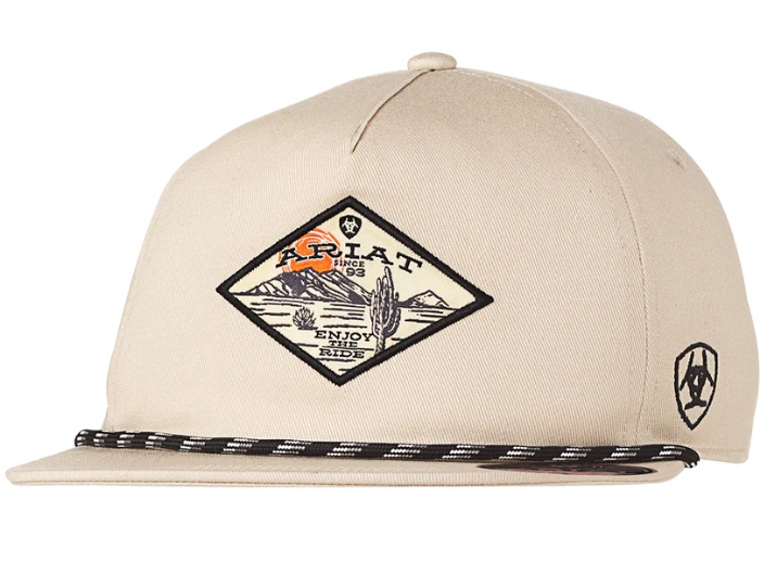 Ariat Mens Snap Back Desert Scene