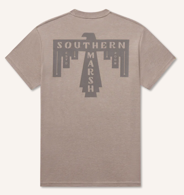SEAWASH™ Tee - Southwestern Thunderbird - Taupe