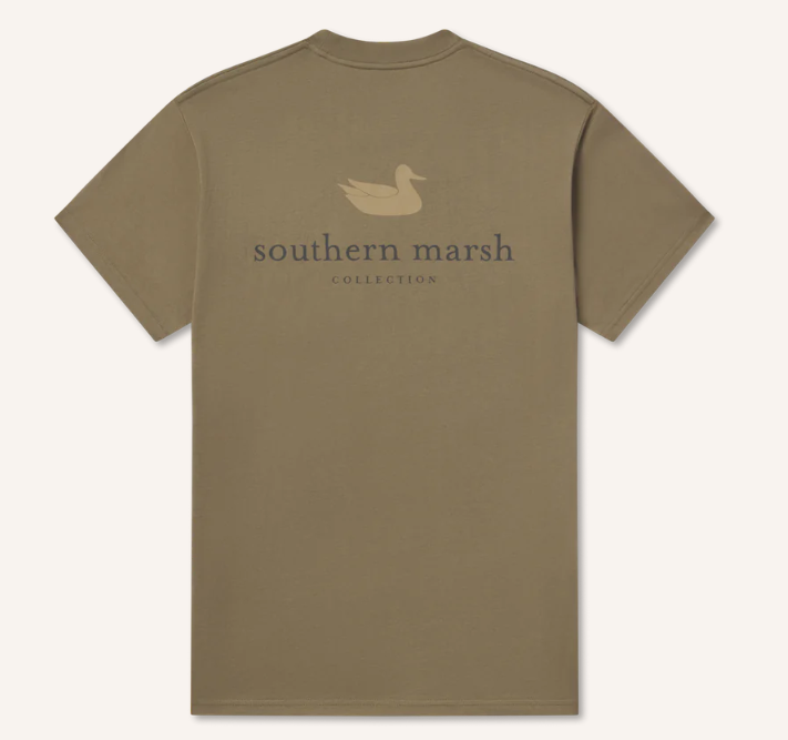 Authentic Tee - Moss Green