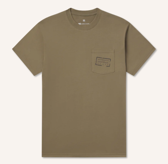 Authentic Tee - Moss Green