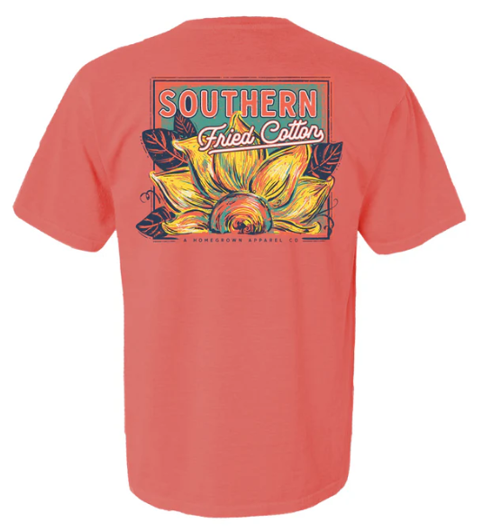 Sunflower Fields Forever - Bright Salmon