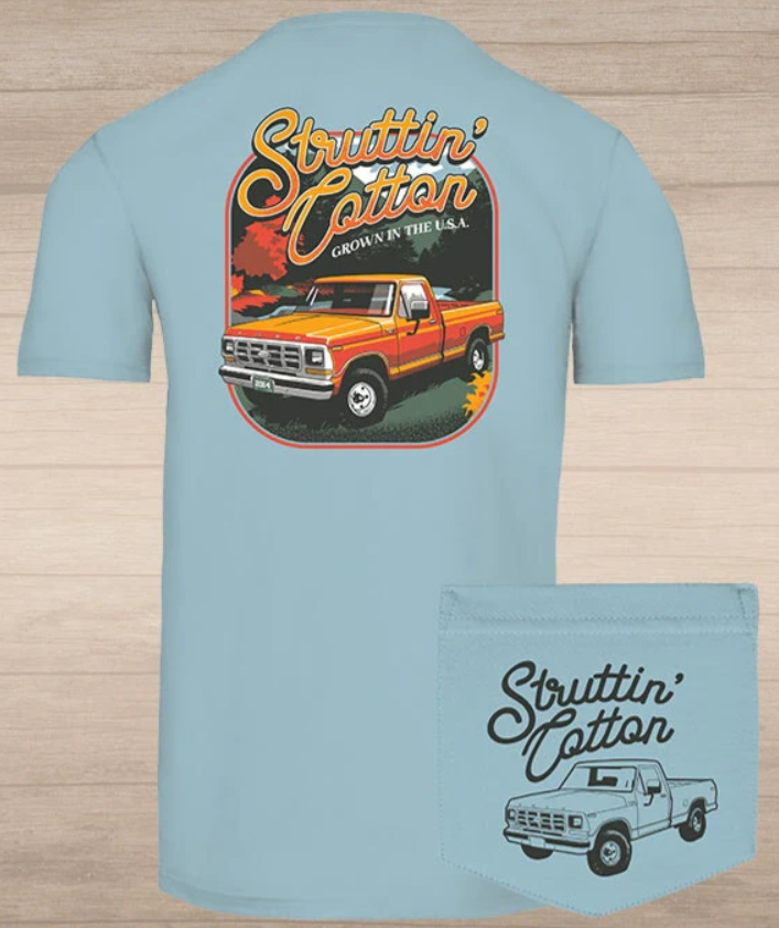 80s Country Fall - Beachwash Blue