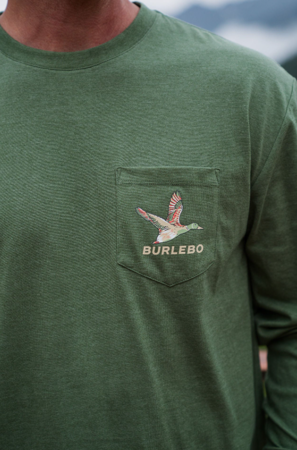 Burlebo Outdoors Circle LS - Heather Olive