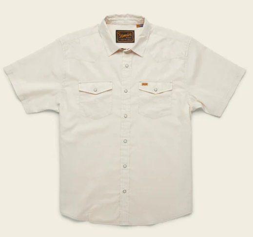 H Bar B Snapshirt - Riverbed Oxford