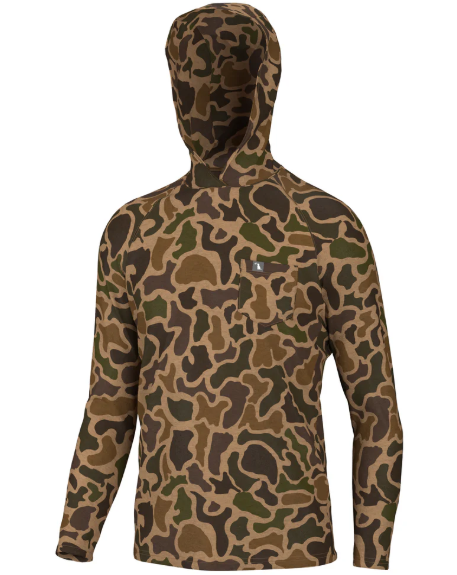 Heather Blend Performance Hoodie Old School - Main Image