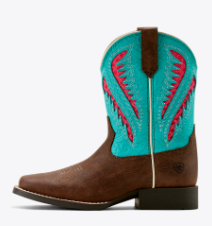 Youth Quickdraw VentTEK Western Boot - Rich Clay