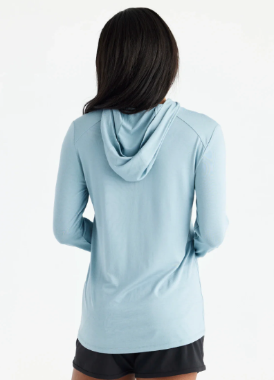 Women's Bamboo Shade Hoodie II - Ocean Mist