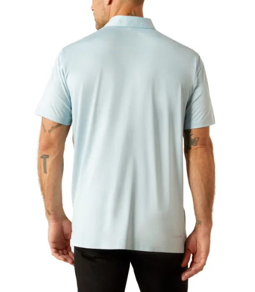 Charger 2.0 Fitted Polo - Sky Blue