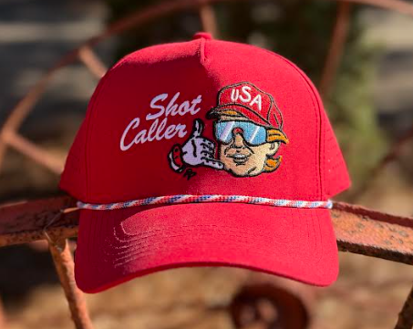 Shot Caller Rope Hat - Red