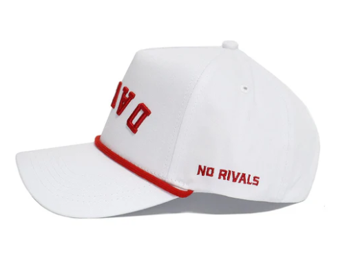 Upside Down Dawgs Hat - Whiteout