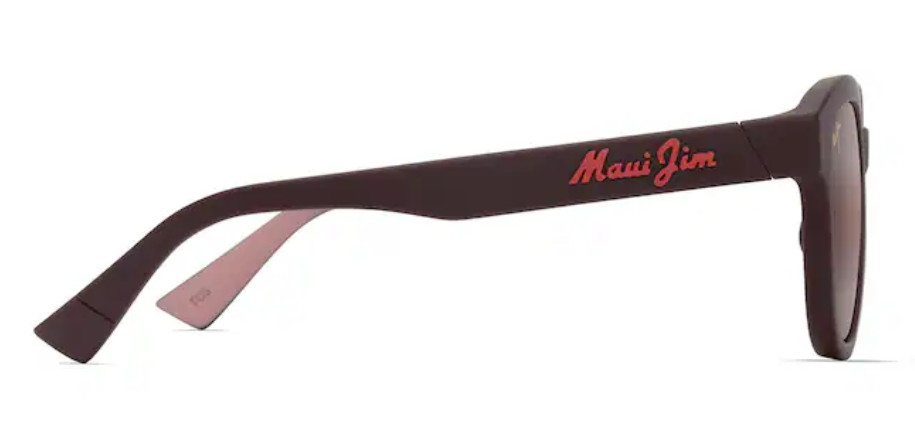 Ihupani Asian Fit Matte Burgundy w/ Maui Rose®