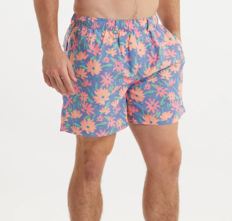 Harbor Lined Trunk - Pushing Daisies - Mountain Purple