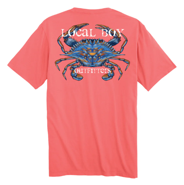 Youth Painted Blue Crab T-Shirt