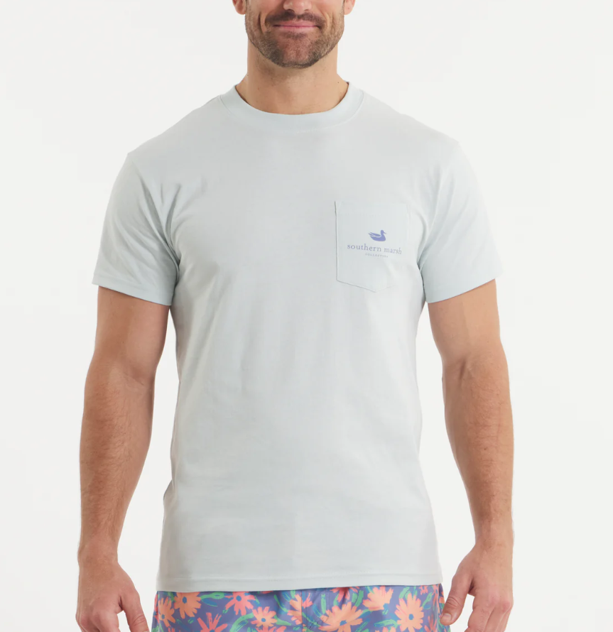 Endless Summer Tee - Mist Blue