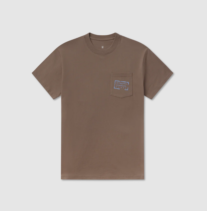 Authentic Tee - Carajillo Brown