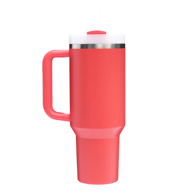 The Quencher H2.0 Flowstate™ Tumbler | 40 OZ - Hot Coral
