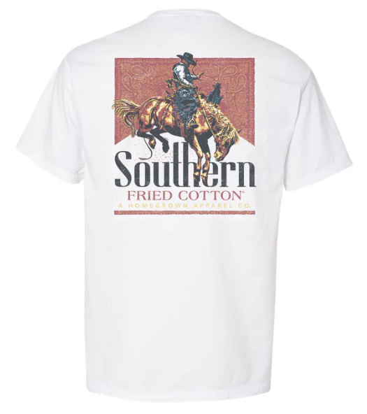 Cowboy Up - White