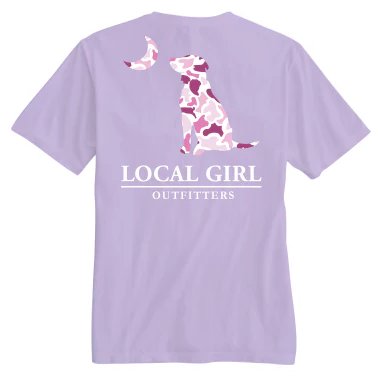 LG LCF Dog & Moon T-Shirt - Orchid