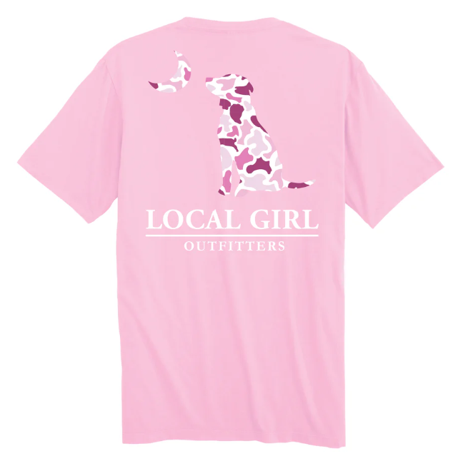 LG Pink LCF Dog & Moon SS Tee - Blossom