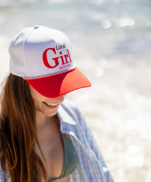 LG Loca-Cola Rope Hat - White/Red